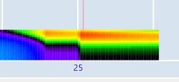 Surface after 20 minutes on 30m