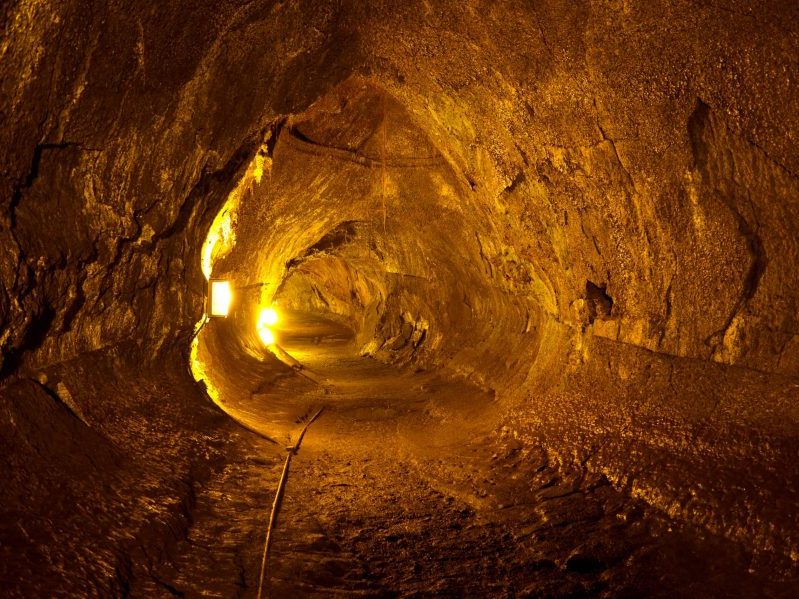 Túneles de lava de Thurston, Hawái