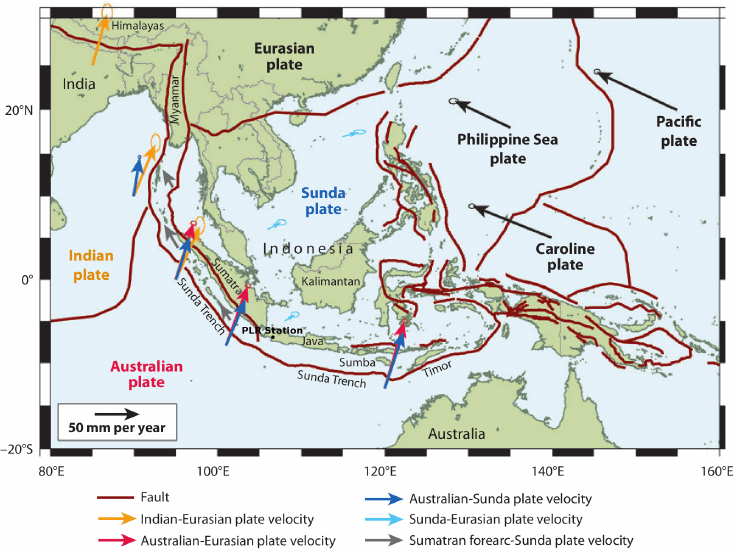 The-tectonic-settings-of-Indonesia-and-Pelabuhan-Ratu-station-after-McCaffrey-2009