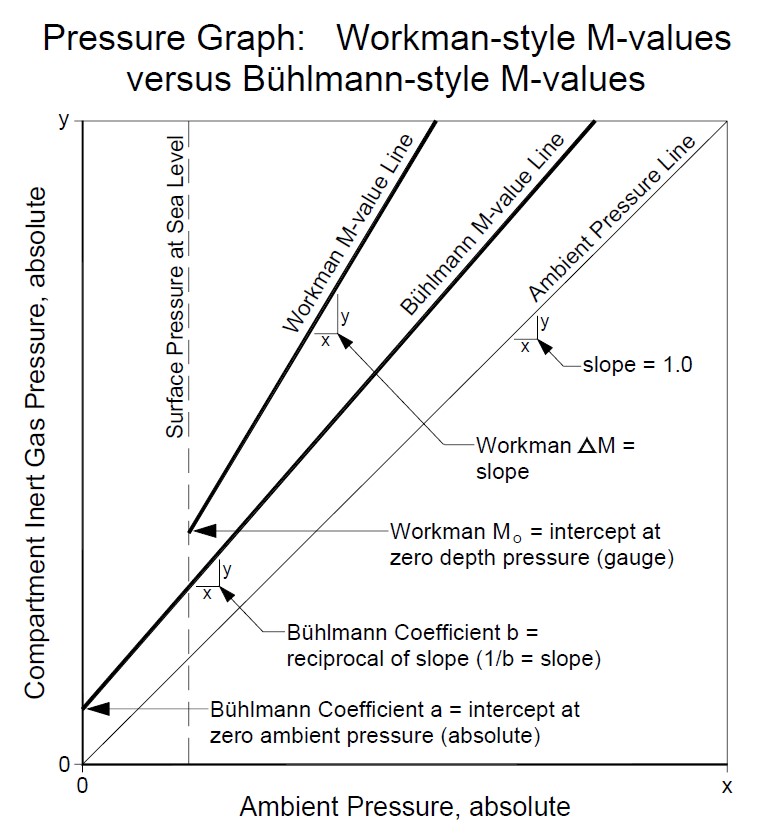 M Values Workman and Bühlmann  