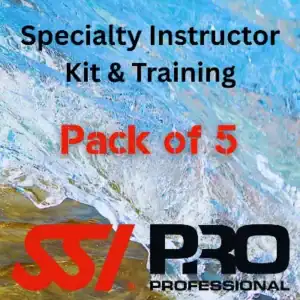 SSI Five Full SSI Specialty Instructor Ratings